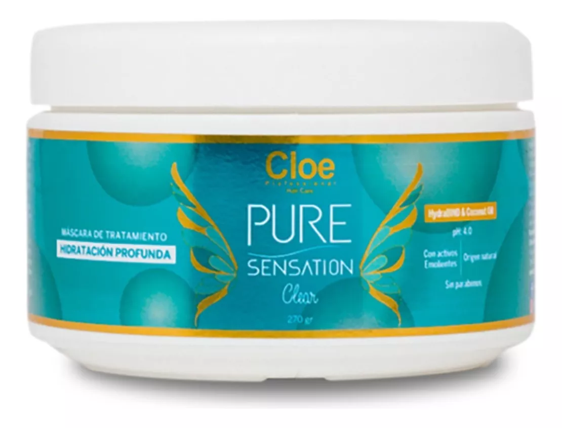 CLOE MASCARA DE HIDRATACION PROFUNDA PURE SENSATION CLEAR 270G - 1
