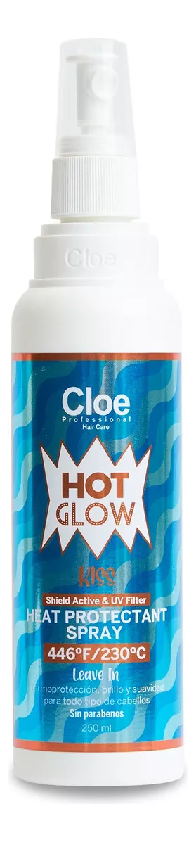 CLOE PROFESSIONAL HOT GLOW KISS TERMO PROTECTOR 250ML - 1