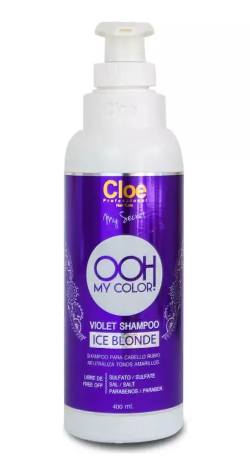 OOH MY COLOR CLOE SHAMPOO VIOLETA CABELLO RUBIO 400ML - 1