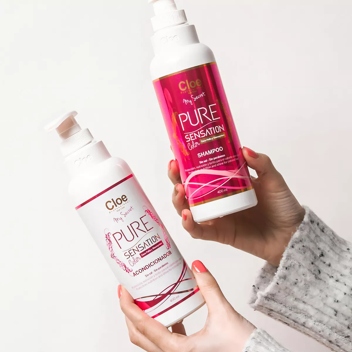 CLOE SHAMPOO PURE SENSATION COLOR CABELLO TINTURADO 400ML - 3