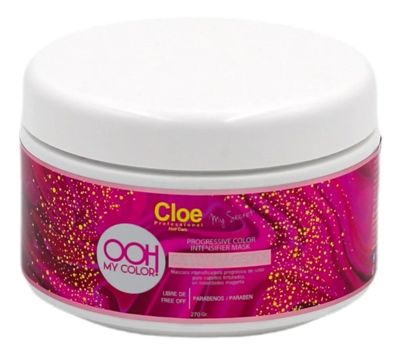 MASCARA CLOE PROFESSIONAL OOH MY COLOR CRAZY MAGENTA 270G - 2
