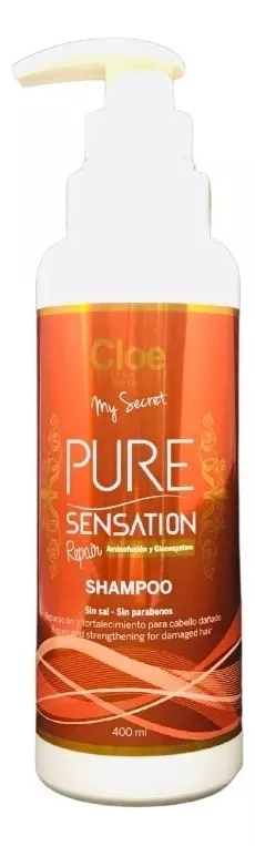 CLOE SHAMPOO PURE SENSATION REPAIR CABELLO DAÑDO 400 ML - 1
