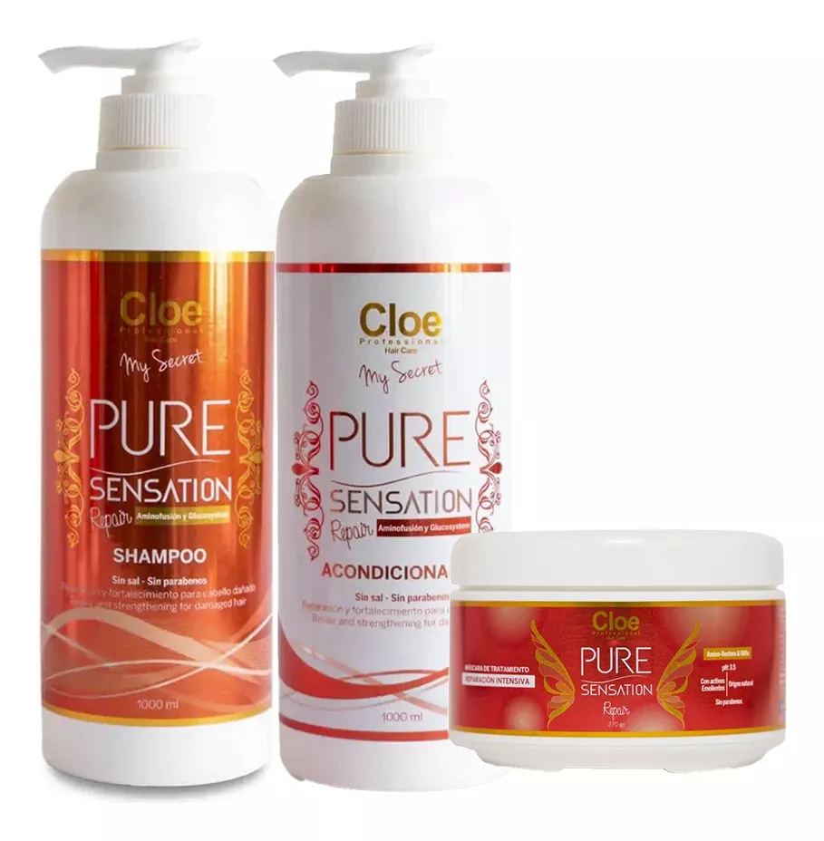 CLOE PURE SENSATION SET DE REPARACION CON MASCARA LITRO - 1