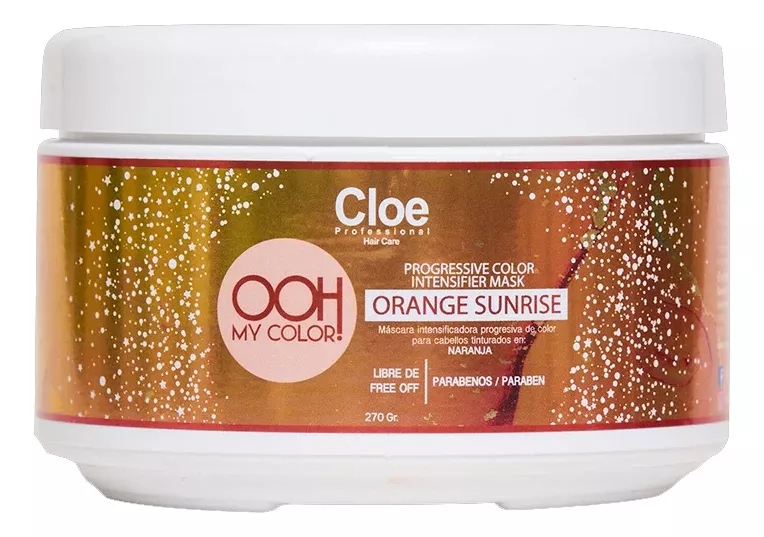 CLOE MASCARA INTENSIFICADORA ORANGE SUNRISE CABELLOS NARANJA - 1