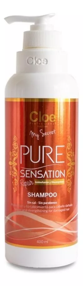 CLOE PURE SENSATION SET REPARA SIN SAL SIN PARABENOS 400ML - 2