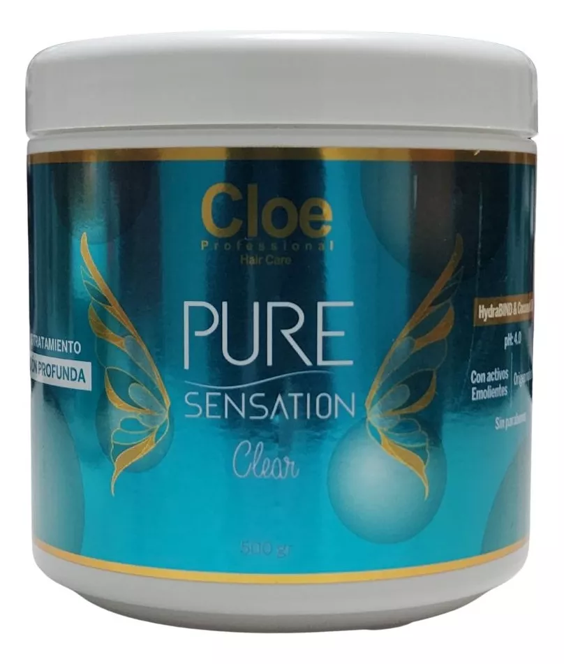 CLOE MASCARA HIDRATACION PROFUNDA PURE SENSATION CLEAR 500G - 1