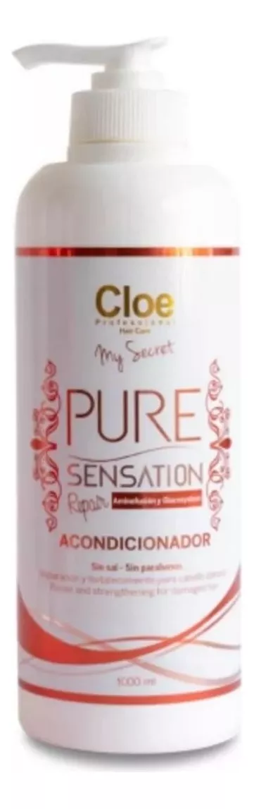 CLOE PURE SENSATION SET REPARA SIN SAL SIN PARABENOS 1000ML - 3