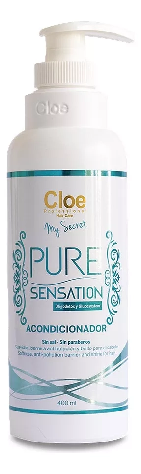 ACONDICIONADOR RAIZ GRASA PUNTAS SECAS PURE SENSATION CLOE 400ML - 1