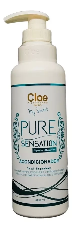 ACONDICIONADOR RAIZ GRASA PUNTAS SECAS PURE SENSATION CLOE 400ML - 2