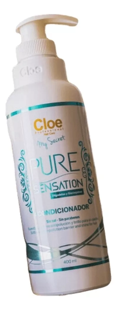 ACONDICIONADOR RAIZ GRASA PUNTAS SECAS PURE SENSATION CLOE 400ML - 4