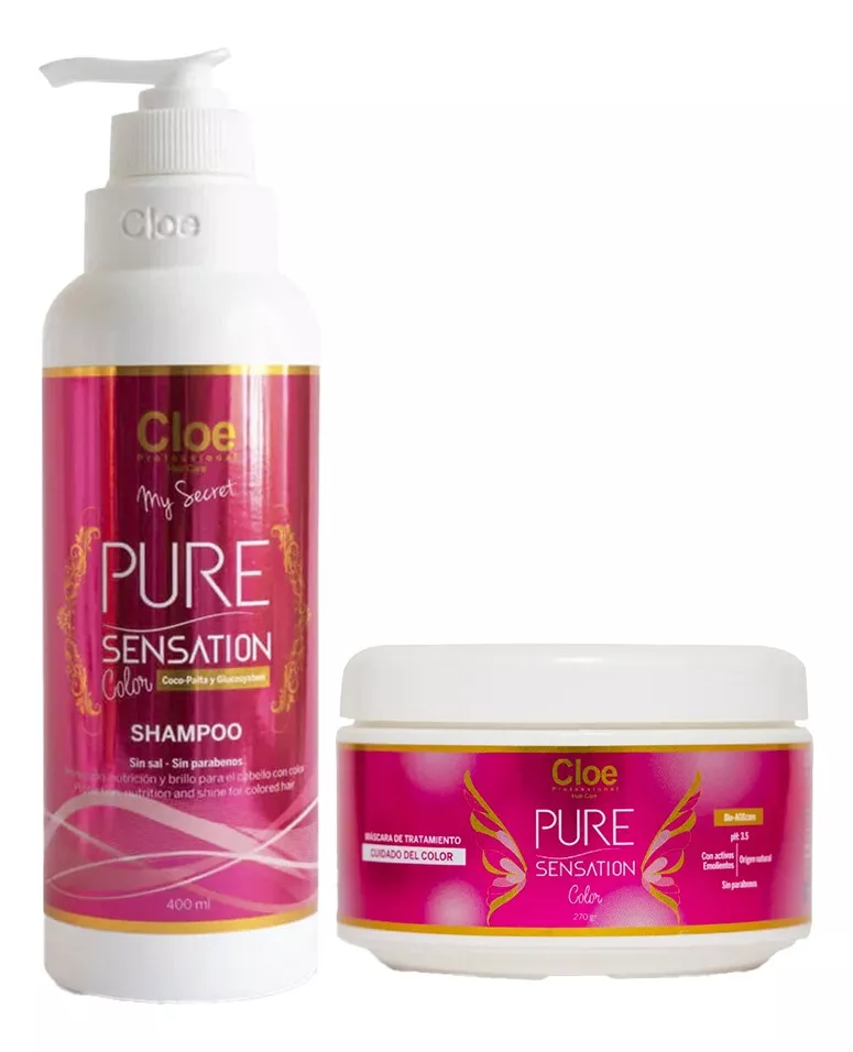 CLOE PURE SENSATION COLOR SHAMPOO + MASCARA - 1