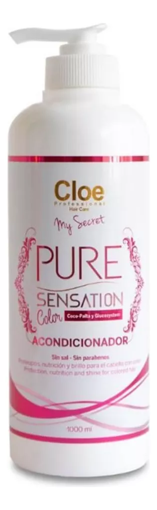 CLOE PURE SENSATION SET PROTEGE SIN SAL SIN PARABENOS 1000ML - 3
