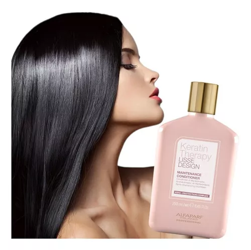 ACONDICIONADOR MANTENIMIENTO ALISADO KERATIN THERAPY ALFAPARF 250 ML - 2