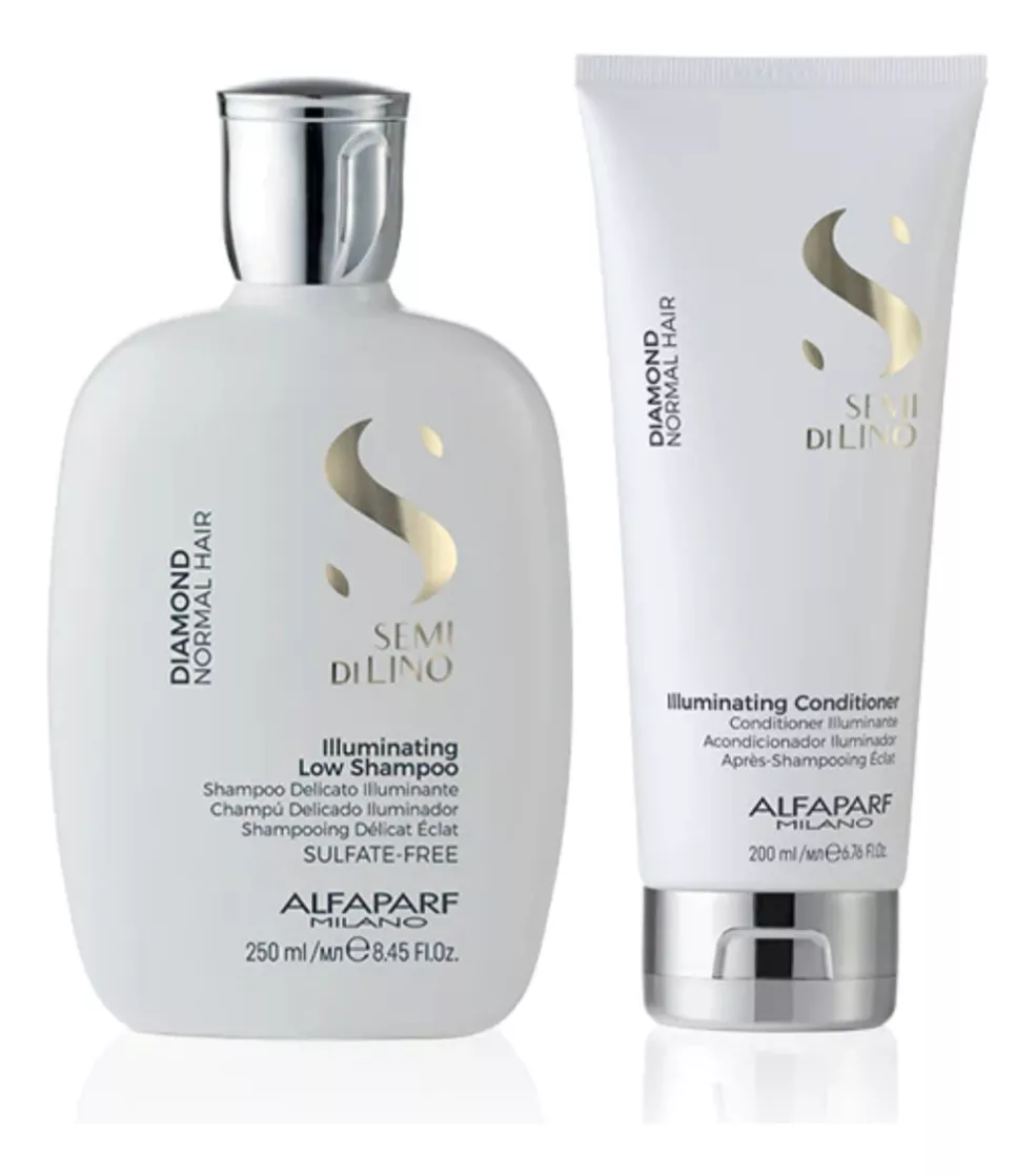 SHAMPOO Y ACONDICIODOR SEMI DELINO ILLUMIINATING ALFAPARF - 1