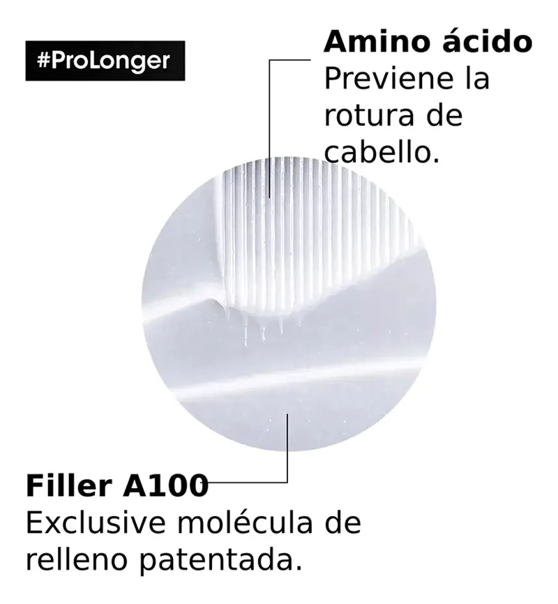 PRO LONGER MASCARA TRATAMIENTO NO MAS PUNTAS ABIERTA 500 ML - 2