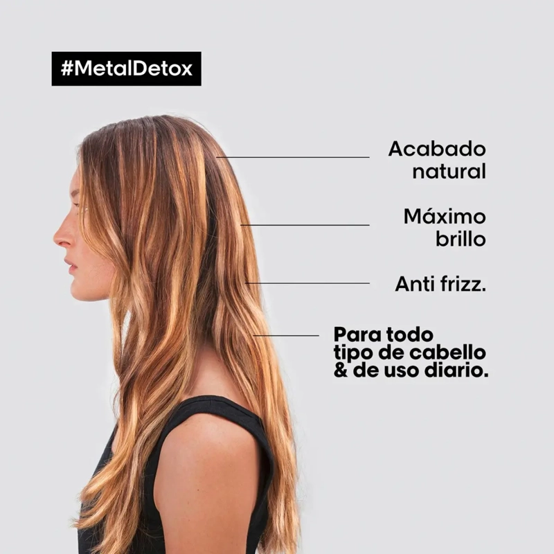 OIL METAL DETOX 50ML LOREAL ACEITE CONCENTRADO ANTIROTURA - 5