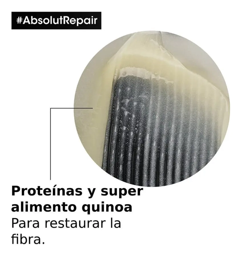MASCARA SERIE EXPERT ABSOLUT REPAIR GOLD REPARACION 500ML - 5