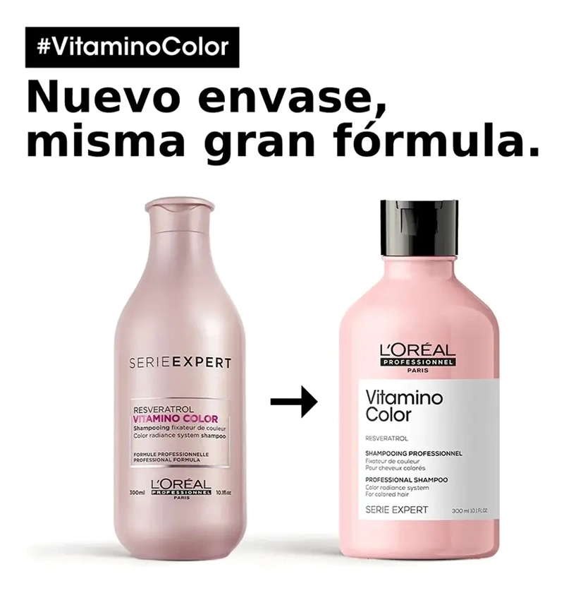 VITAMINO COLOR SHAMPOO PARA EL CUIDADO DEL COLOR 500ML - 5