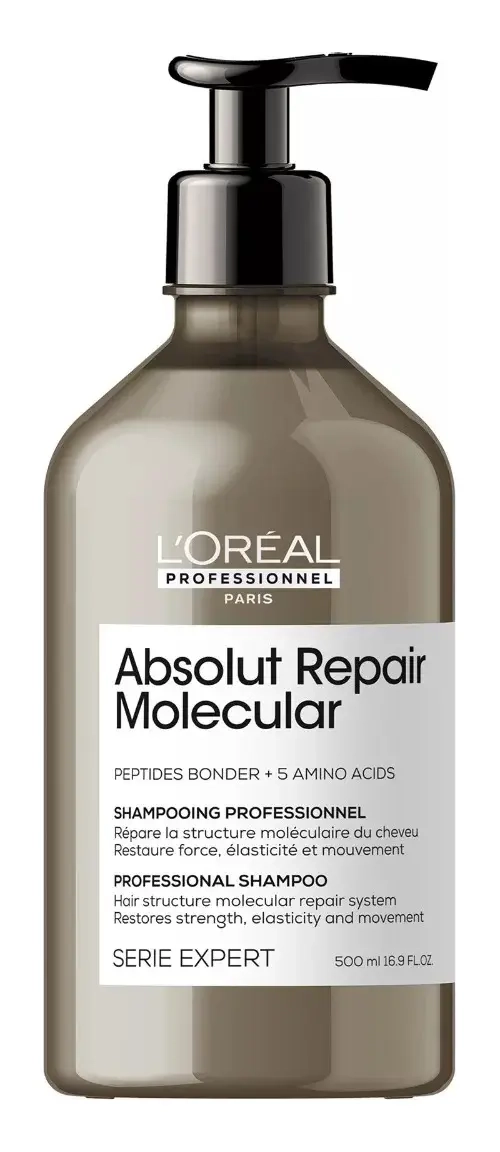 ABSOLUT REPAIR MOLECULAR SHAMPOO 500ML LOREAL PROFESIONAL - 1
