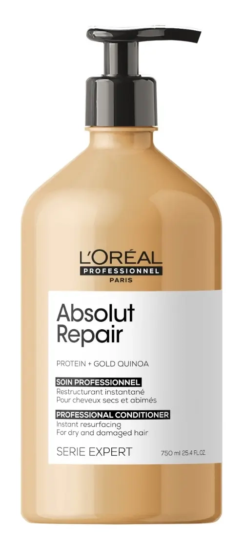 ACONDICIONADOR L'ORE AL  SERIE EXPERT ABSOLUT REPAIR GOLD EN DOSIFICADOR DE 750ML - 1