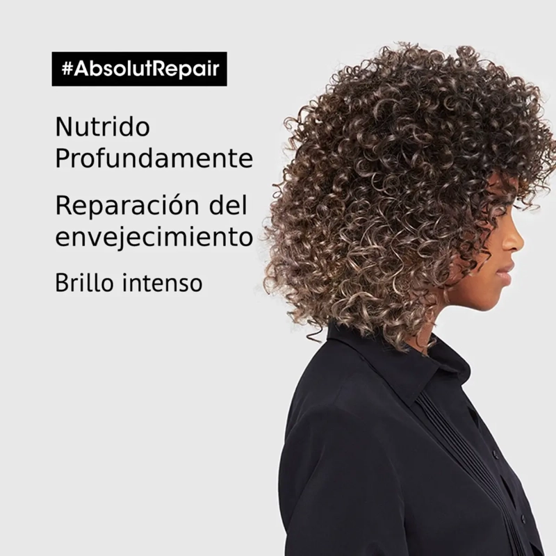 MASCARA REPARACION CABELLO DAÑADO ABSOLUT REPAIR 500ML L`OREAL PROFESSIONNEL - 2
