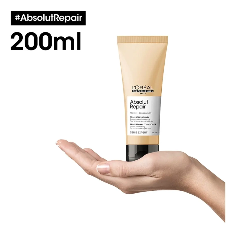 ACONDICIONADOR L'ORE AL PROFESSIONNEL SERIE EXPERT ABSOLUT REPAIR TUBO DEPRESIBLE 200ML - 2
