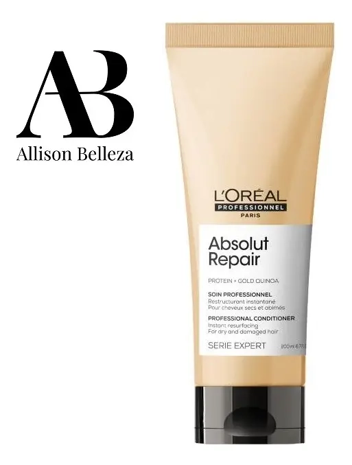 ACONDICIONADOR L'ORE AL PROFESSIONNEL SERIE EXPERT ABSOLUT REPAIR TUBO DEPRESIBLE 200ML - 4