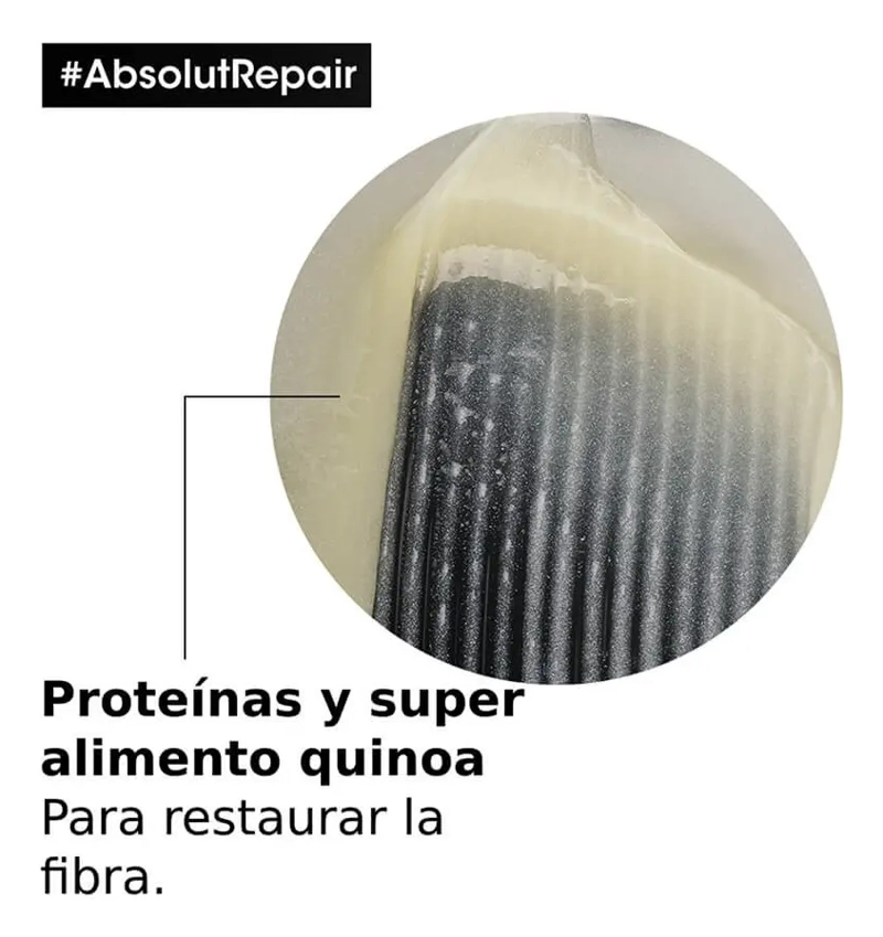 MASCARA L'ORE AL PROFESSIONNEL SERIE EXPERT ABSOLUT REPAIR REPARACION DE 250ML 250G - 4