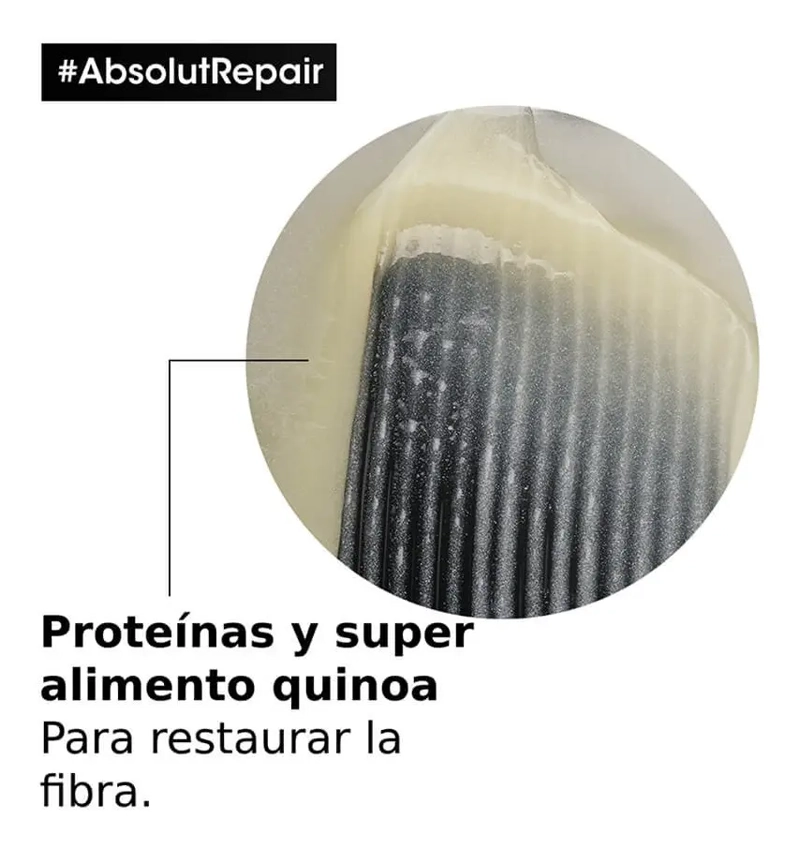 MASCARA L'ORE AL PROFESSIONNEL SERIE EXPERT ABSOLUT REPAIR REPARACION DE 500ML 500G - 4