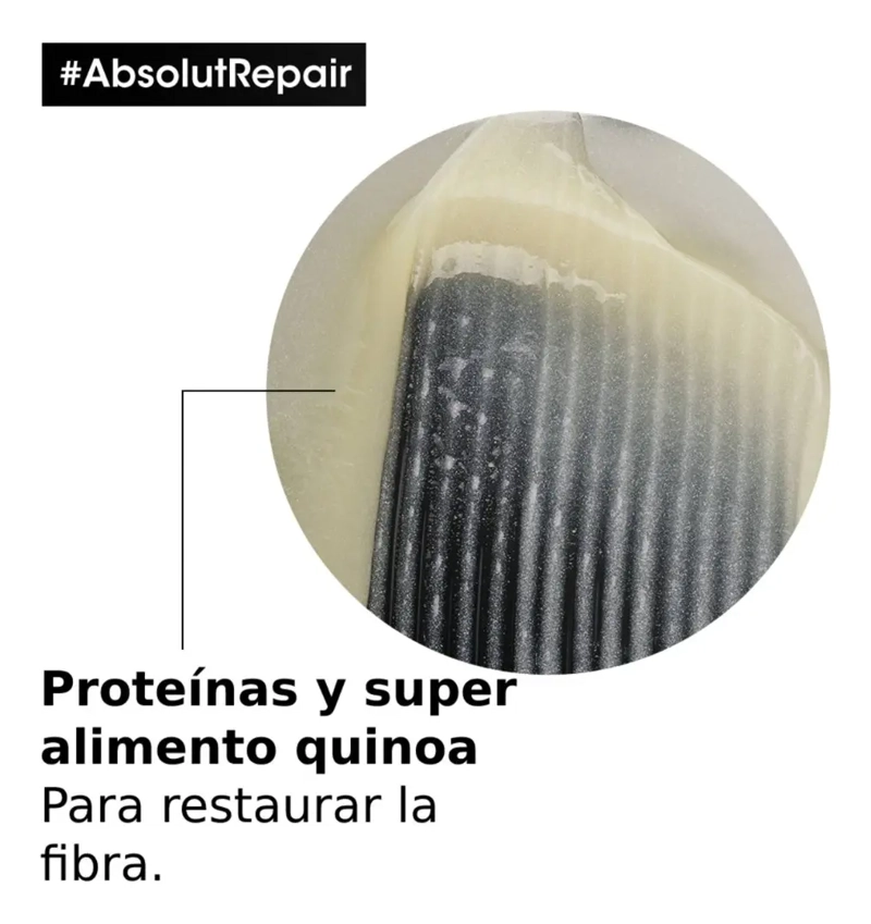 ABSOLUT REPAIR SHAMPOO PARA EL CABELLO DAÑADO DE 500 ML - 4