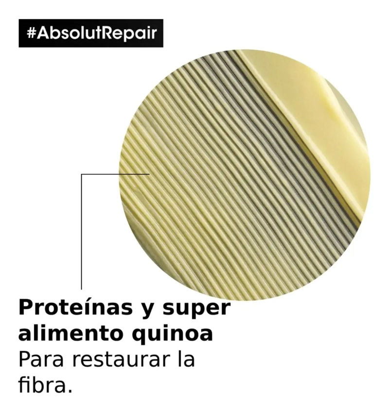 ABSOLUT REPAIR ACONDICIONADOR PARA CABELLO DAÑADO 750 ML - 3