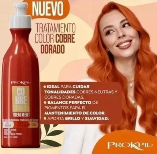 TRATAMIENTO MATIZADOR PROKPIL COBRE DORADO DE 300 ML - 2