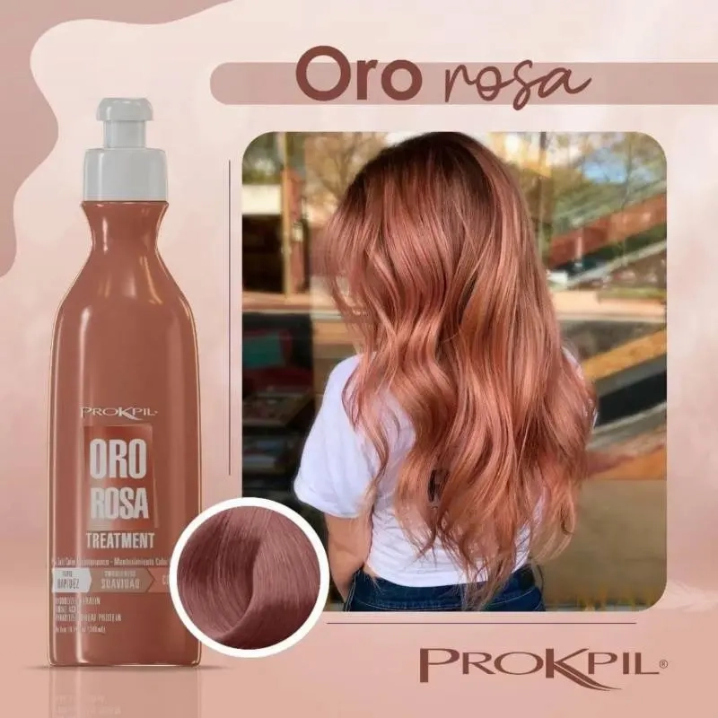 TRATAMIENTO MATIZADOR PROKPIL ORO ROSA DE 300 ML - 4