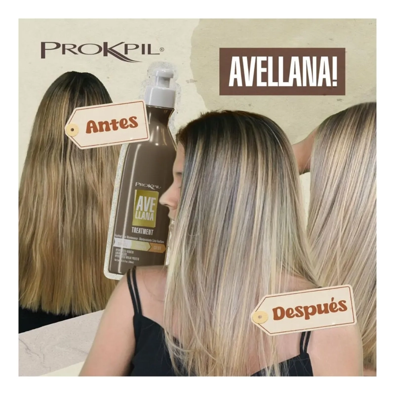 TRATAMIENTO MATIZADOR PROKPIL AVELLANA DE 300 ML - 4