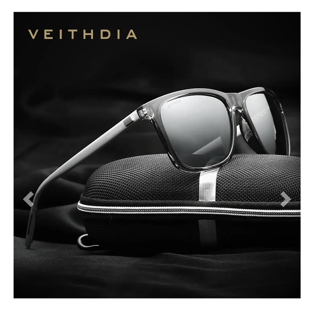 ANTEOJOS DE SOL VEITHDIA 6108 COLOR PLATA - 2