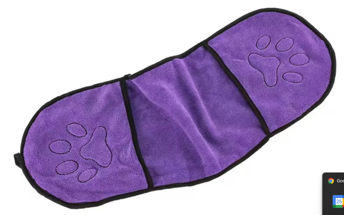 TOALLA PARA MASCOTAS - AZUL - 3