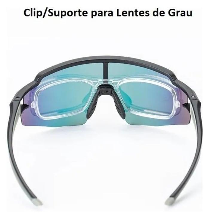 LENTES CICLISMO ROCKBROS POLARIZADOS - 10138 AZUL - 2