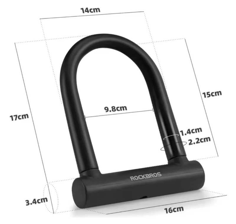 CANDADO TIPO ULOCK - 2