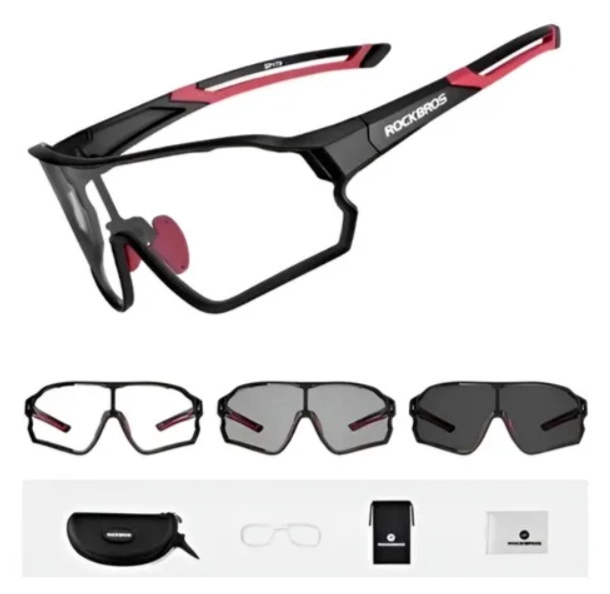 LENTES CICLISMO Y RUNNING FOTOCROMATICOS ROCKBROS - 10135 - 1