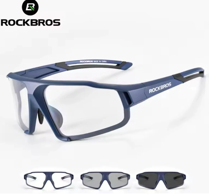 LENTES CICLISMO Y RUNNING FOTOCROMATICOS ROCKBROS - SP216BL - 2