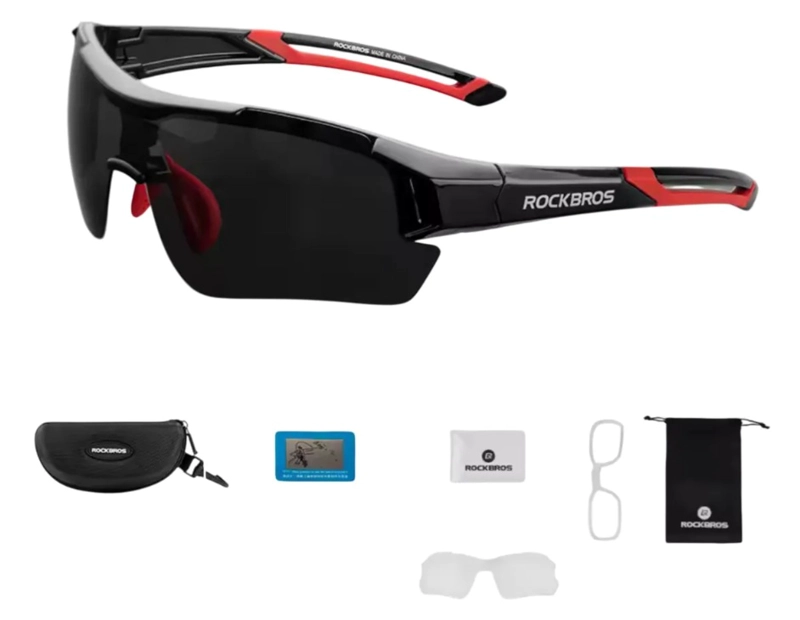 LENTES CLICLISMO Y RUNNING - MICAS INTERCAMBIABLES - 2
