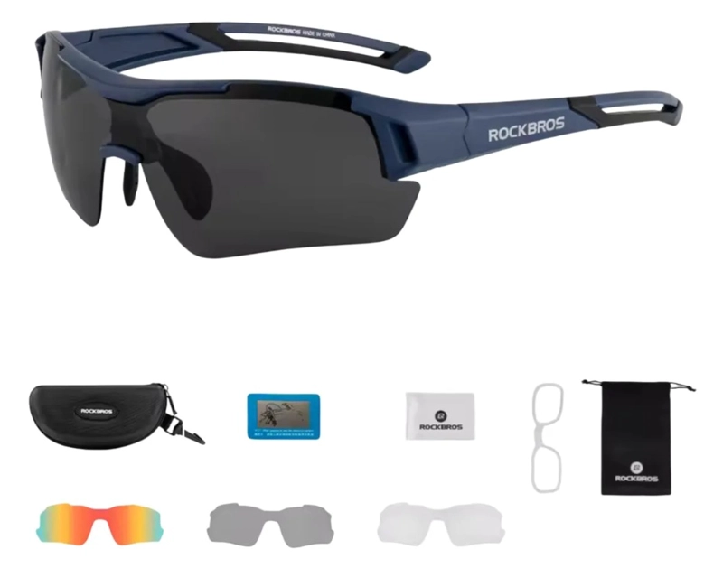 LENTES CLICLISMO Y RUNNING - MICAS INTERCAMBIABLES - 2