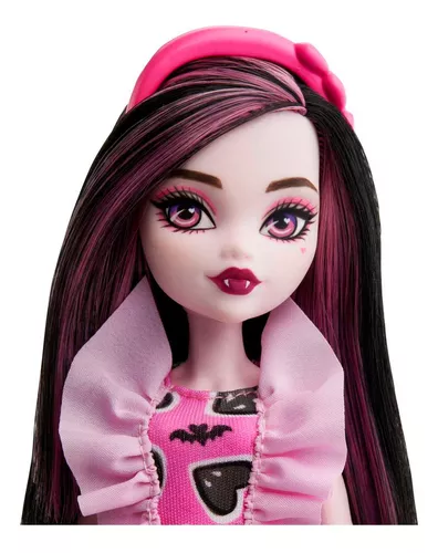 MONSTER HIGH MUÑECA DRACULAURA ARTICULADA CON ACCESORIOS - 3
