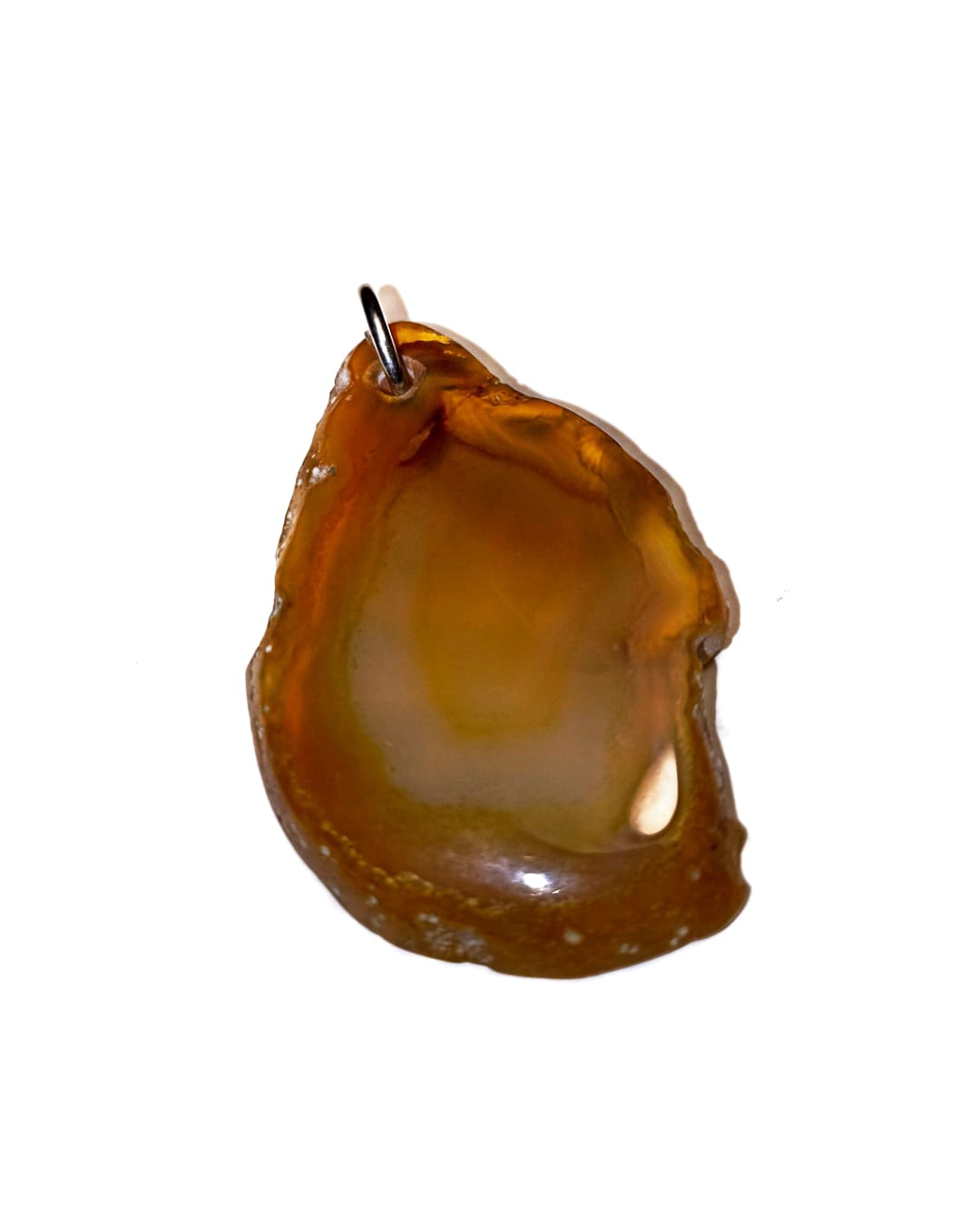 PIEDRA DE CORNALINA NATURAL HECHO COLGANTE - 1