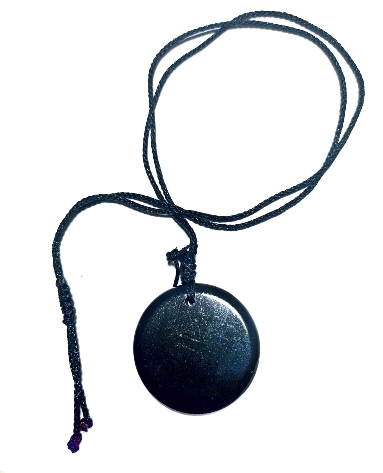 COLGANTE DE SHUNGITA GENUINA PROTECCION ENERGETICA - 1