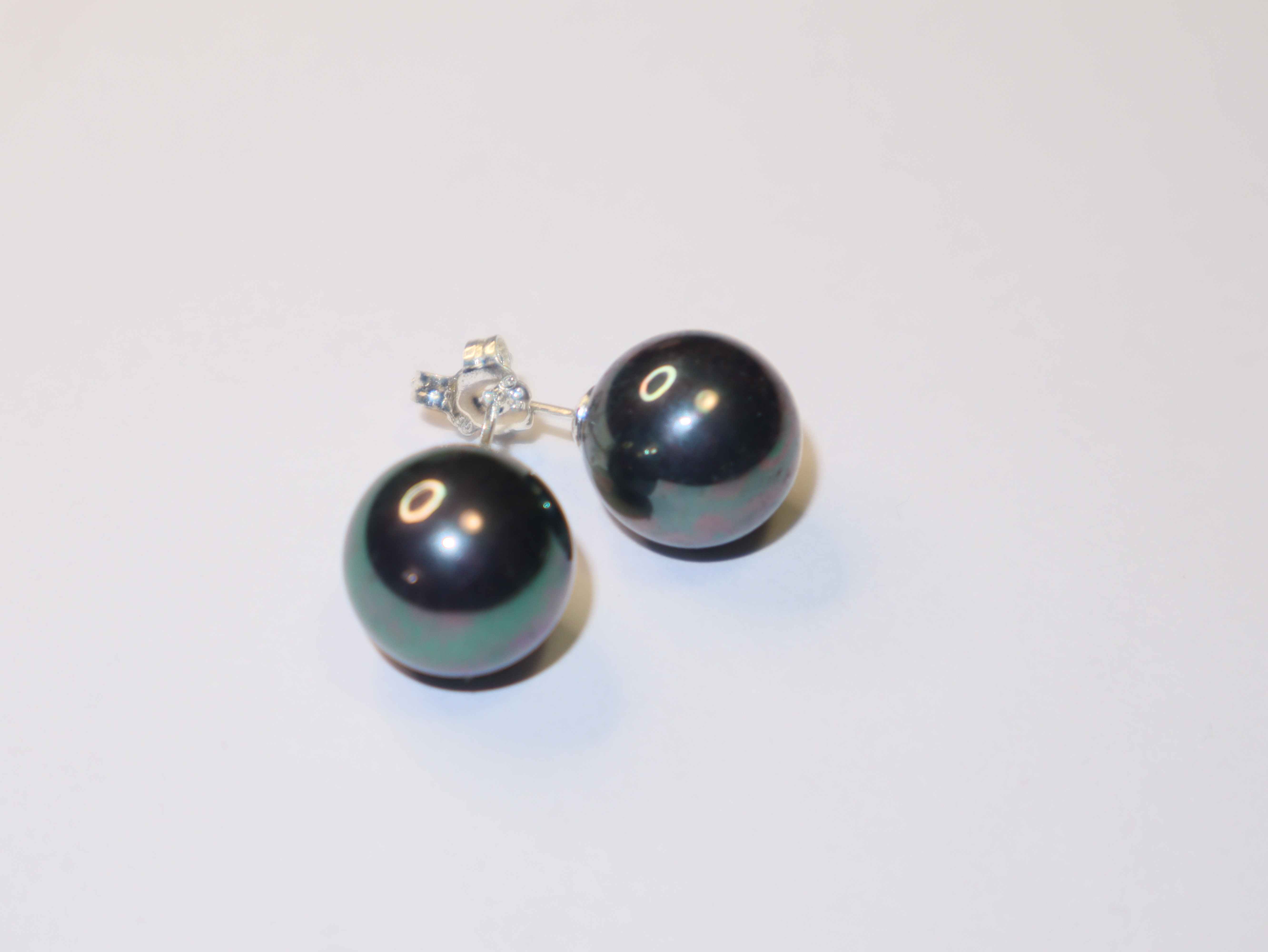 AROS DE PLATA Y PERLAS DE MALLORCA 12 MM - 1