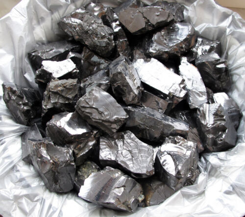 PIEDRAS DE SHUNGITAS ELITE PURIFICACION DEL AGUA  100 GRAMOS - 1