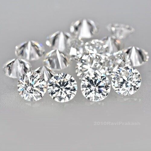 DIAMANTES NATURALES DE 2 MM CADA UNO 9 UNIDADES - 1