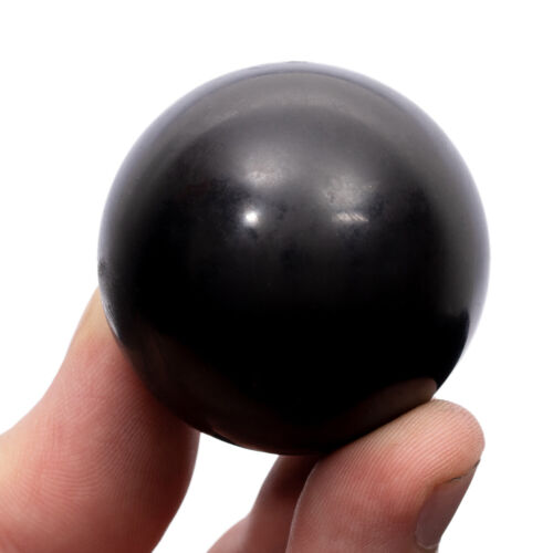ESFERA DE SHUNGITA ELITE PARA PROTECCION ENERGETICA Y SANACION 6.3 CM - 1