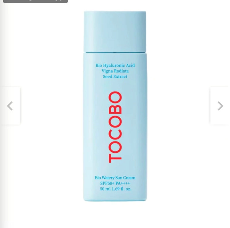 TOCOBO PROTECTOR SOLAR BIO WATERY SUN CREAM SPF50 ++++ - 1